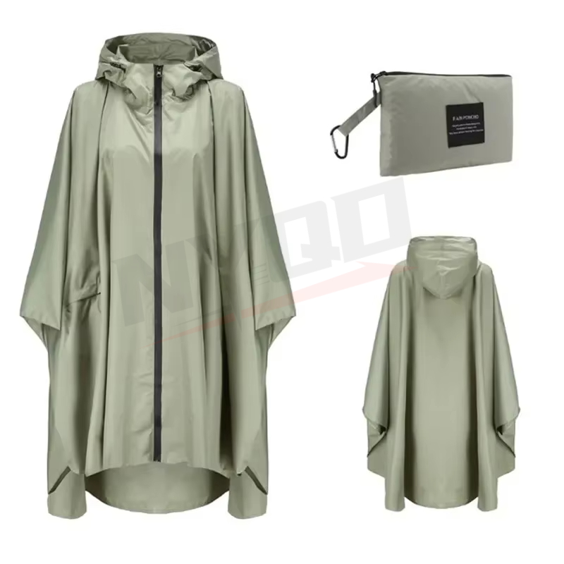 Camping Rain Poncho - Capa de chuva de nylon para