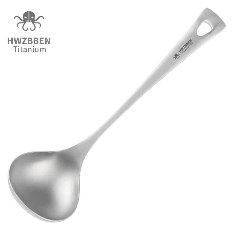 HWZBBEN-Colheres De Sopa De Ti - Outdoor Camping Dining Set avaliação e preço