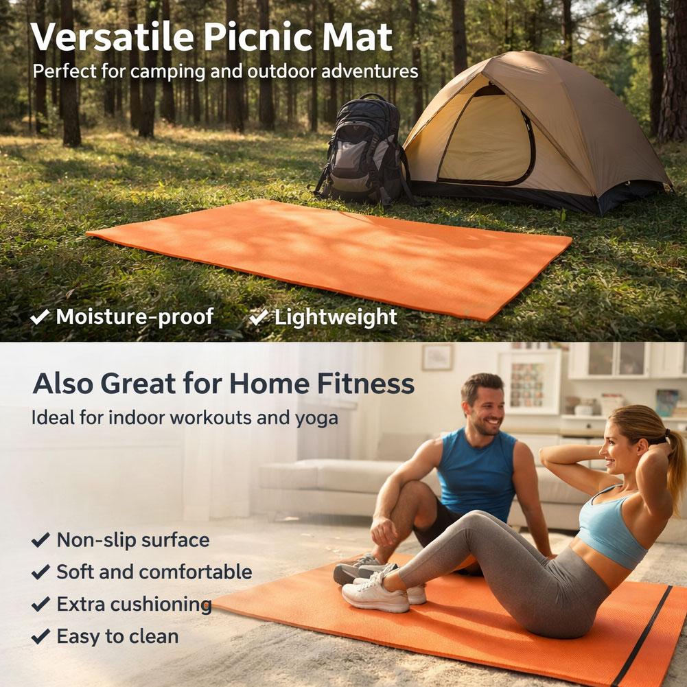 Tapete de yoga antiderrapante  - Outdoor Camping Rugs avaliação e preço