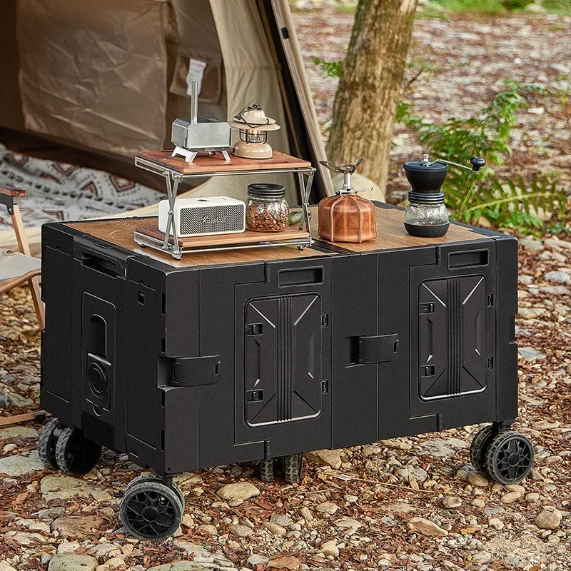 Mesa de piquenique multifuncio - Outdoor Camping Trolley avaliação e preço