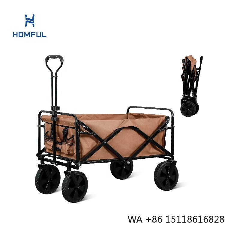 Carrinho de Pesca HOMFUL Dobrá - Outdoor Camping Trolley avaliação e preço