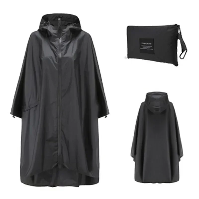 Capa de chuva de nylon para ad - Camping Rain Poncho avaliação e preço