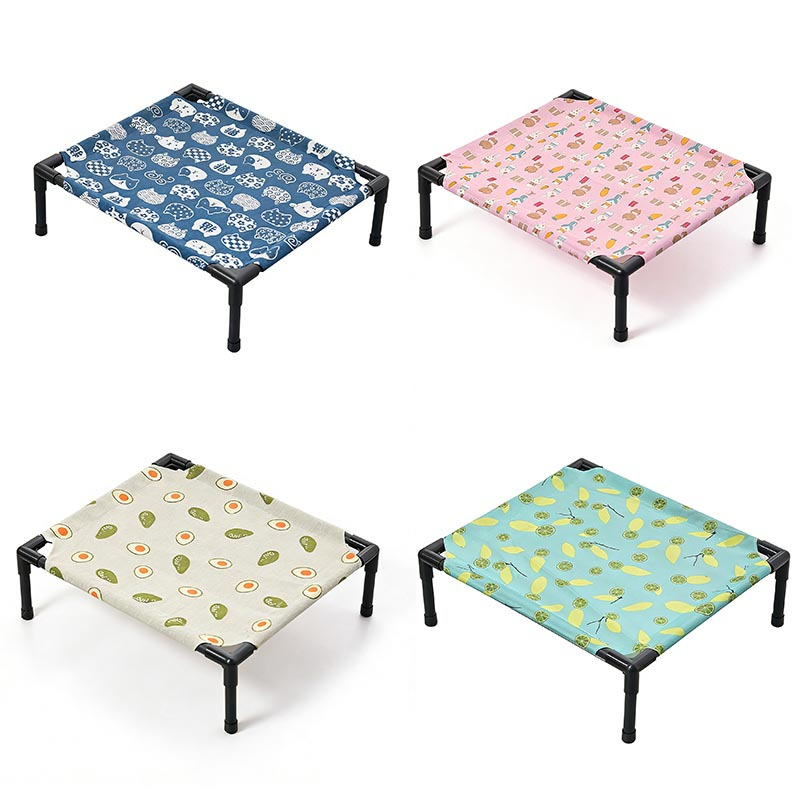 Cama Elevada para Cães com Des - Outdoor Camping Dog Bed avaliação e preço