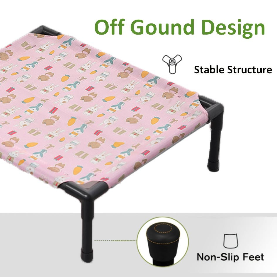 Cama Elevada para Cães com Des - Outdoor Camping Dog Bed avaliação e preço