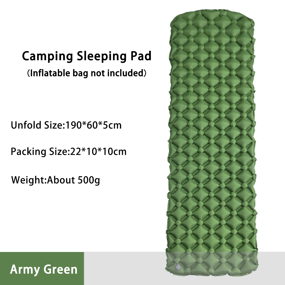 Colchão Inflável para Camping  - Bed Outdoor Camping avaliação e preço